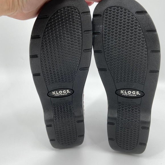 KLOGS Naples Comfort Clog Work Mule Leather Miami Vice Pink Women's Size 11 - Picture 10 of 12